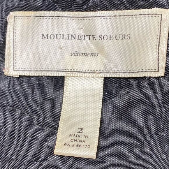 ANTHROPOLOGIE MOULINETTE SOEURS 100% SILL DRESS - Picture 13 of 15